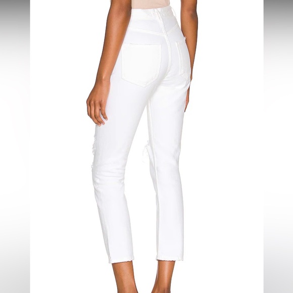 Agolde Riley Distressed Crop Jeans - Picture 3 of 10